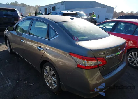2015 Nissan Sentra Sl from USA, damaged, VIN 3N1AB7AP9FY301631